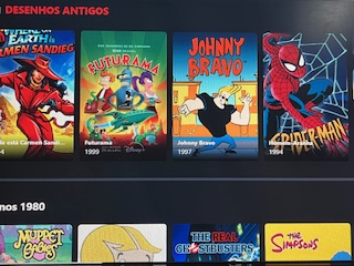 Streaming de Desenhos Antigos
